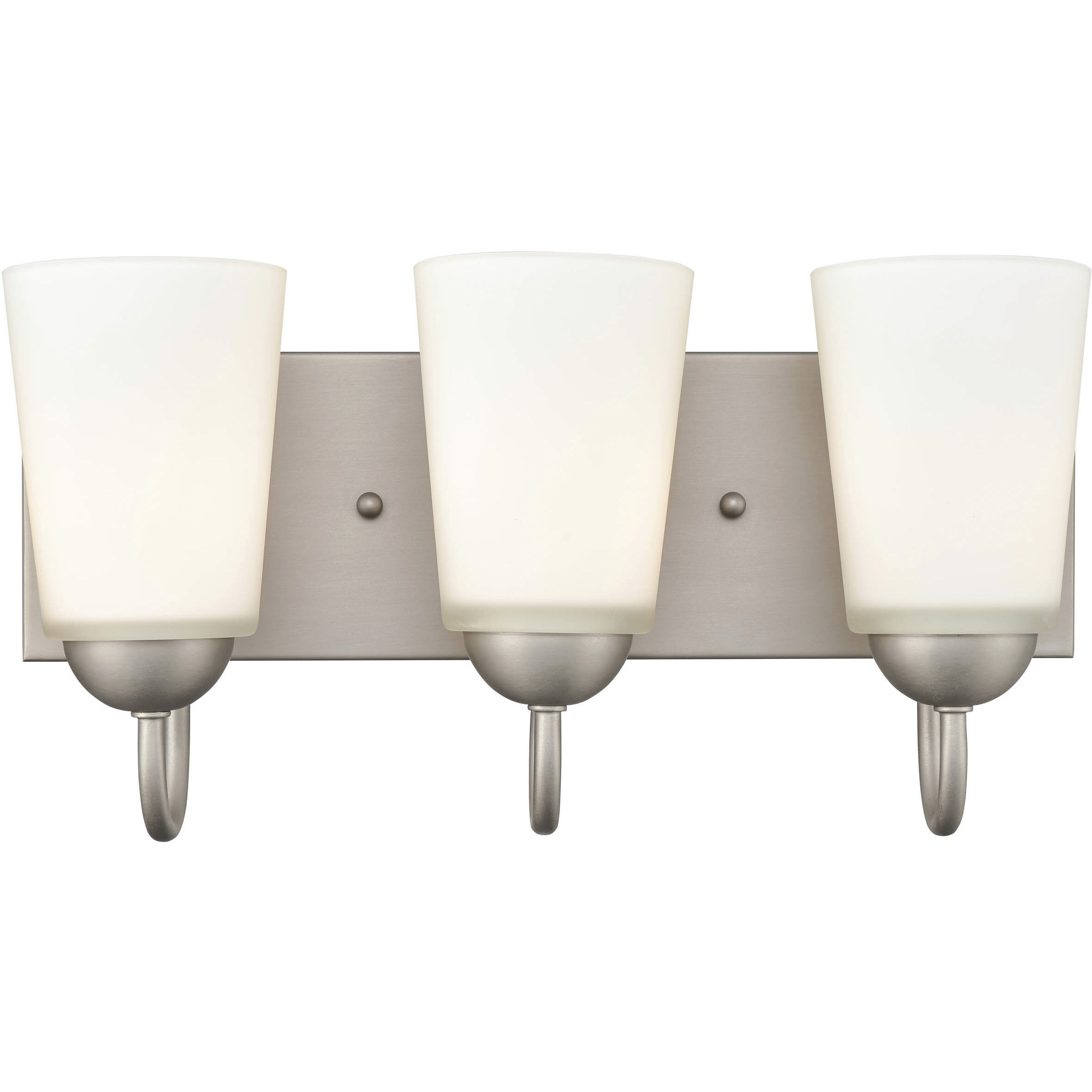 Ivey Lake 3 Light 16 inch Satin Nickel Bathroom Vanity Light Wall Light